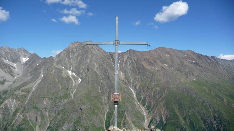 Blick zum Geigenkamm vom Brandkogel