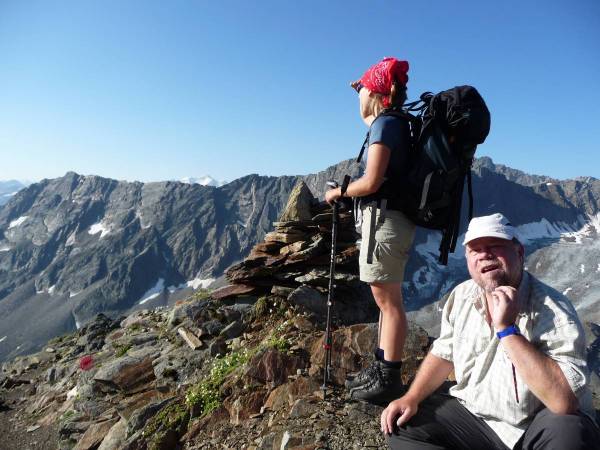 Auf dem Steinbockjoch