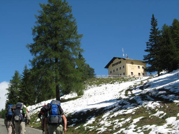 Zammer Schihütte oberhalb Vent