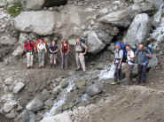 Rutschung auf dem Meraner Hhenweg